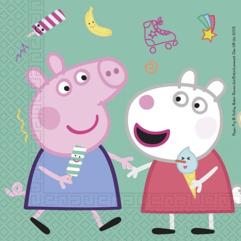Kubek jednorazowy Godan Peppa Pig 33x33, 20 szt (91034) Kubek jednorazowy Godan Peppa Pig 33x33, 20 szt (91034)
