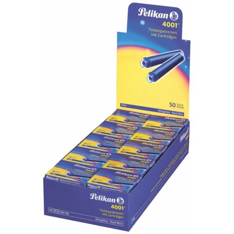 Naboje krótkie Pelikan TP/6 niebieskie niebieski (301176) Naboje krótkie Pelikan TP/6 niebieskie niebieski (301176)