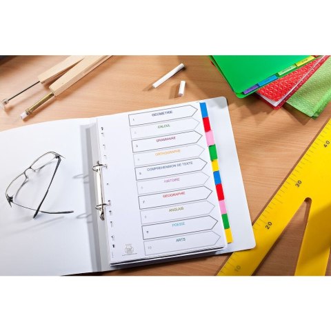 Przekładka czysta Oxford Mylar A4+ biała 170g 12k (100204983) Przekładka czysta Oxford Mylar A4+ biała 170g 12k (100204983)