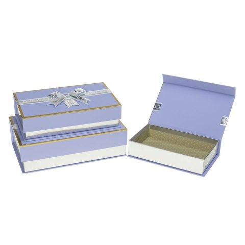 Pudełko na prezent Rozette (PUG-22109-PR set 3pcs) Pudełko na prezent Rozette (PUG-22109-PR set 3pcs)