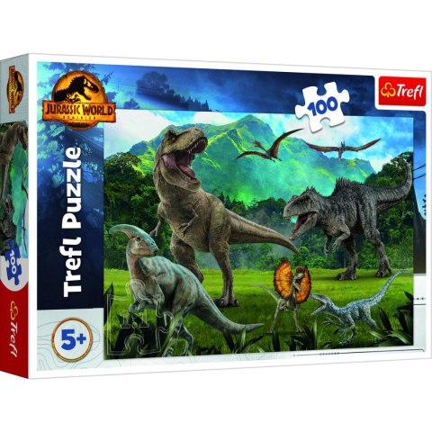 Puzzle Trefl Jurrasiic World 100 el. (16441) Puzzle Trefl Jurrasiic World 100 el. (16441)