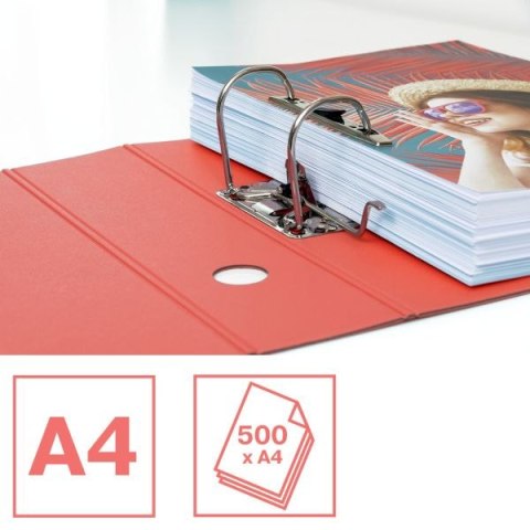 Segregator dźwigniowy Esselte polyfoam Colour Breeze A4 82mm koralowy (628427) Segregator dźwigniowy Esselte polyfoam Colour Breeze A4 82mm koralowy (628427)