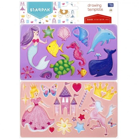 Szablon Starpak Księżniczki (505502) Szablon Starpak Księżniczki (505502)