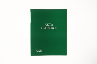 Teczka do akt osobowych Warta ABCDE A4 zielony papier (339-040)