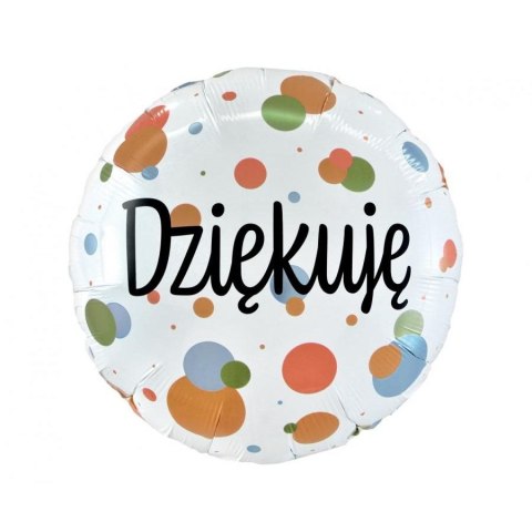 Balon foliowy Godan Dziękuje 18cal (FG-ODKG) Balon foliowy Godan Dziękuje 18cal (FG-ODKG)