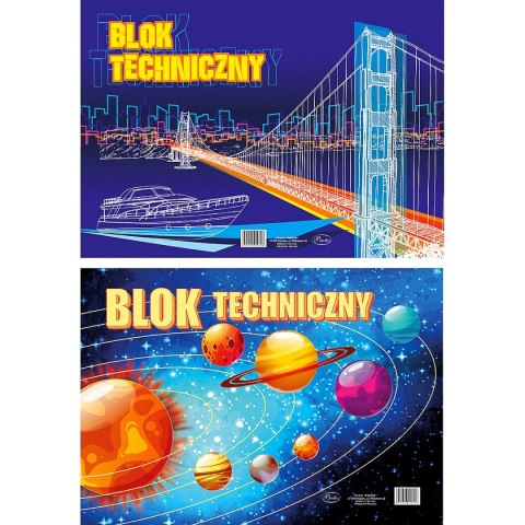 Blok techniczny Protos A3 biały 10k Blok techniczny Protos A3 biały 10k