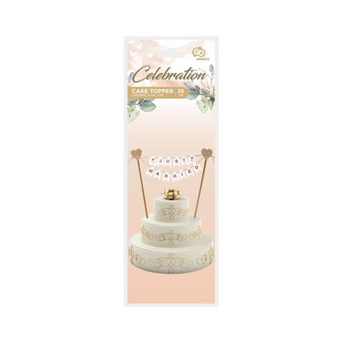 Dekoracja na tort Godan Just Married (QT-DTJM) Dekoracja na tort Godan Just Married (QT-DTJM)