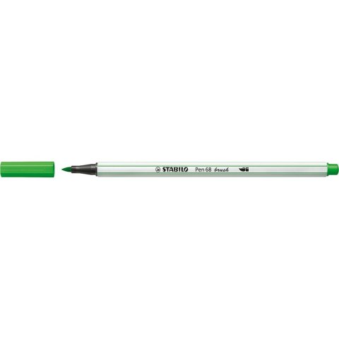 Flamaster Stabilo Pen 68 brush zieleń liściowa 1 kol. (568/43) Flamaster Stabilo Pen 68 brush zieleń liściowa 1 kol. (568/43)