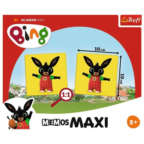 Gra pamięciowa Trefl Memos Maxi Bing (02265) Gra pamięciowa Trefl Memos Maxi Bing (02265)