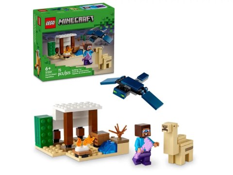 Klocki konstrukcyjne Lego Minecraft Pustynna wyprawa Steve'a (21251) Klocki konstrukcyjne Lego Minecraft Pustynna wyprawa Steve'a (21251)