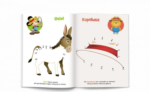 Książka dla dzieci Ameet DISNEY MALUCH. POŁĄCZ KROPKI. NA WSI (PKM 9201) Książka dla dzieci Ameet DISNEY MALUCH. POŁĄCZ KROPKI. NA WSI (PKM 9201)
