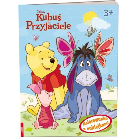 Książka dla dzieci Ameet Kubuś i Przyjaciele. Kolorowanka z Naklejkami Książka dla dzieci Ameet Kubuś i Przyjaciele. Kolorowanka z Naklejkami