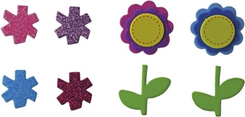 Naklejka (nalepka) Titanum Craft-Fun Series piankowe kwiatki i łodygi (EB672) Naklejka (nalepka) Titanum Craft-Fun Series piankowe kwiatki i łodygi (EB672)