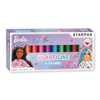 Plastelina Starpak 12 kol. Barbie mix (513956)