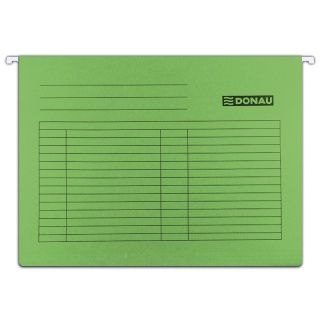 Teczka zawieszkowa Donau A4 zielony karton 230g (7410905-06) Teczka zawieszkowa Donau A4 zielony karton 230g (7410905-06)
