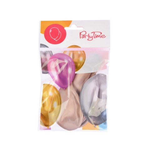 Balon gumowy Arpex efekt chromu - niebieskie mix 300mm (K2718) Balon gumowy Arpex efekt chromu - niebieskie mix 300mm (K2718)