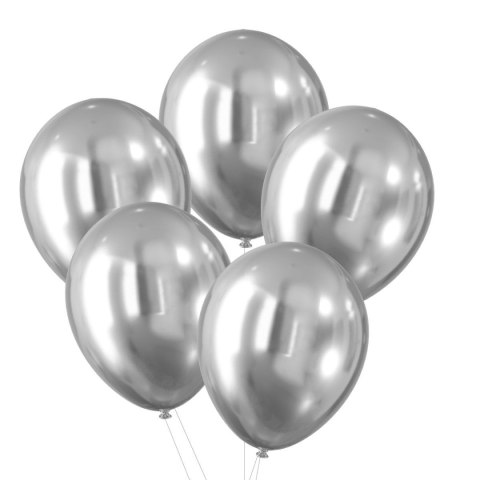 Balon gumowy Arpex efekt chromu - niebieskie mix 300mm (K2718) Balon gumowy Arpex efekt chromu - niebieskie mix 300mm (K2718)