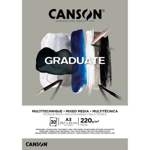 Blok rysunkowy Canson Mix Media Graduate (C400110372) Blok rysunkowy Canson Mix Media Graduate (C400110372)