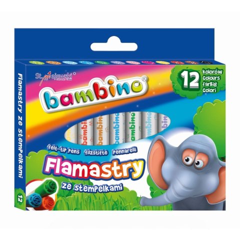 Flamaster St.Right ze stempelkiem 12 kol. Flamaster St.Right ze stempelkiem 12 kol.