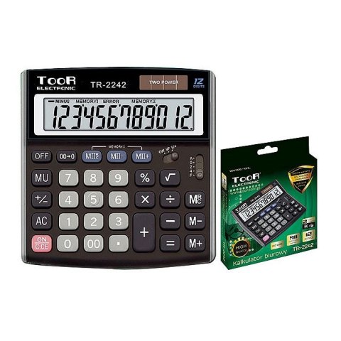 Kalkulator na biurko Toore Electronic (120-1458) Kalkulator na biurko Toore Electronic (120-1458)