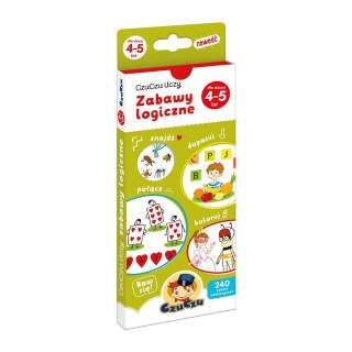 Książeczka edukacyjna Czuczu zabawy logiczne 4-5 lat (9788366762367)