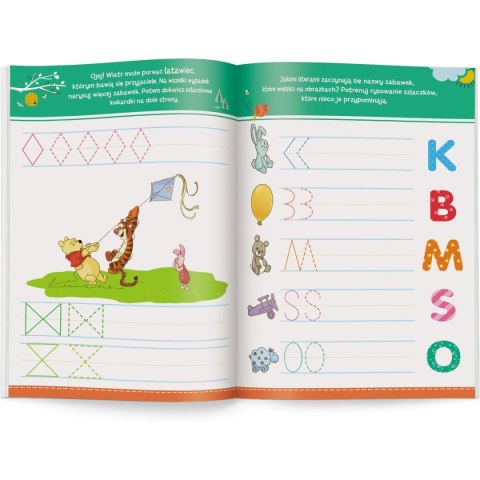 Książka dla dzieci Ameet Kubuś i Przyjaciele. Szlaczki i Literki Książka dla dzieci Ameet Kubuś i Przyjaciele. Szlaczki i Literki