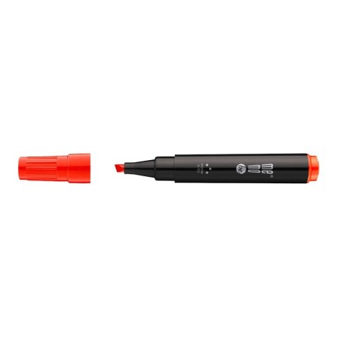 Marker permanentny Memobe czerwony, czerwony 1-4mm ścięta końcówka (MM201-05) Marker permanentny Memobe czerwony, czerwony 1-4mm ścięta końcówka (MM201-05)