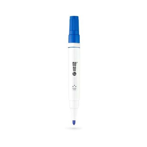 Marker suchościeralny Memobe z gąbką NIEBIESKI, niebieski 1-3mm okrągła końcówka (MM351-03) Marker suchościeralny Memobe z gąbką NIEBIESKI, niebieski 1-3mm okrągła końcówka (MM351-03)