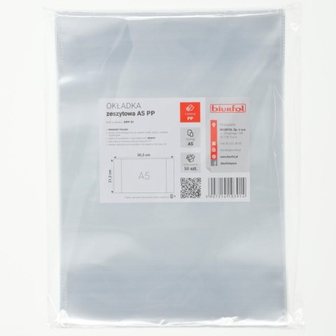 Okładka Biurfol A5 (OPP-01) Okładka Biurfol A5 (OPP-01)
