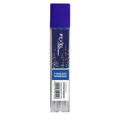 Wkład do cienkopisu Emerson termościeralnego pixel 0,7 mm niebieski, niebieski 0,7mm (p-wkdnie-20x3) Wkład do cienkopisu Emerson termościeralnego pixel 0,7 mm niebieski, niebieski 0,7mm (p-wkdnie-20x3)