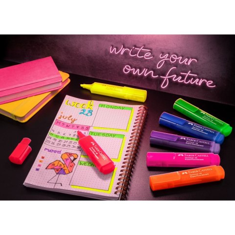 Zakreślacz Faber Castell Super Neon 8 kol., mix 1,0-5,0mm (254601 FC) Zakreślacz Faber Castell Super Neon 8 kol., mix 1,0-5,0mm (254601 FC)