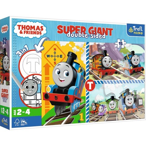 Puzzle Trefl Thomas And Friends Gigant Zabawy Tomka 15 el. (42008) Puzzle Trefl Thomas And Friends Gigant Zabawy Tomka 15 el. (42008)