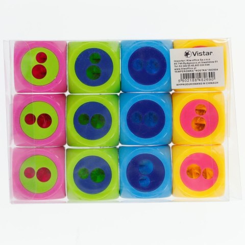 Temperówka Ktw KOSTKA mix plastik (902554) Temperówka Ktw KOSTKA mix plastik (902554)