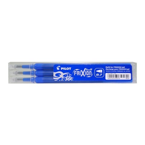 Wkład do pióra kulkowego Pilot Frixion, niebieski 0,35mm (BLS-FR7-L-S3) Wkład do pióra kulkowego Pilot Frixion, niebieski 0,35mm (BLS-FR7-L-S3)