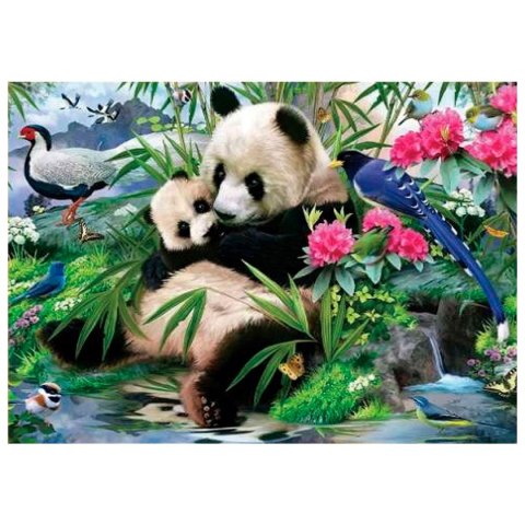 Zestaw kreatywny Flamingo Line Diamentowa mozaika 30x40cm Panda 1 (TGD72661) Zestaw kreatywny Flamingo Line Diamentowa mozaika 30x40cm Panda 1 (TGD72661)