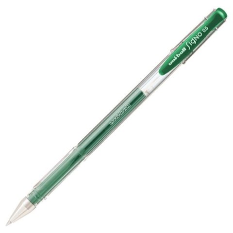 Długopis żelowy Uni zielony 0,3mm (UMN-100) Długopis żelowy Uni zielony 0,3mm (UMN-100)
