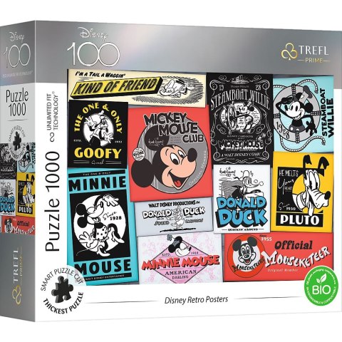 Puzzle Trefl UFT Disney Retro Posters 1000 el. (10761) Puzzle Trefl UFT Disney Retro Posters 1000 el. (10761)