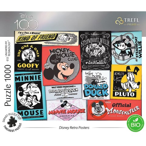 Puzzle Trefl UFT Disney Retro Posters 1000 el. (10761) Puzzle Trefl UFT Disney Retro Posters 1000 el. (10761)