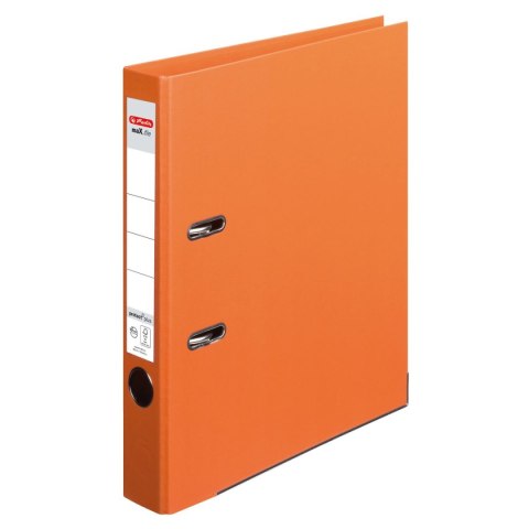 Segregator dźwigniowy Herlitz Q. file Standard A4 50mm pomarańczowy (0011178977) Segregator dźwigniowy Herlitz Q. file Standard A4 50mm pomarańczowy (0011178977)