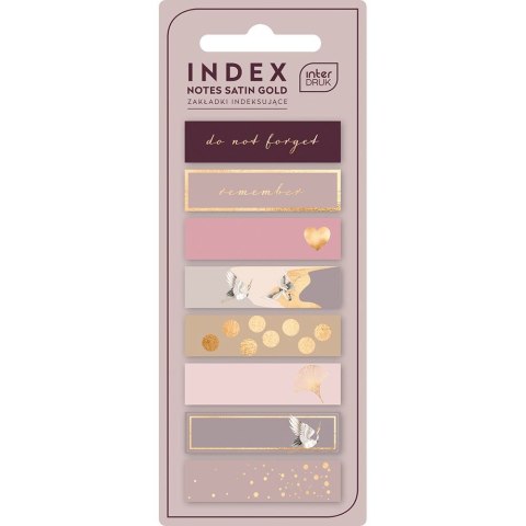 Zakładka indeksująca Interdruk SATIN GOLD (5902277310231) Zakładka indeksująca Interdruk SATIN GOLD (5902277310231)