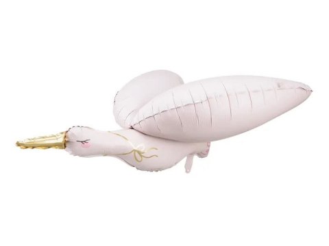 Balon foliowy Partydeco Bocian, 103x60 cm, jasny różowy (FB194) Balon foliowy Partydeco Bocian, 103x60 cm, jasny różowy (FB194)