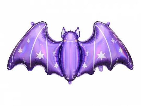 Balon foliowy Partydeco Nietoperz, 119,5x51 cm, mix (FB146) Balon foliowy Partydeco Nietoperz, 119,5x51 cm, mix (FB146)