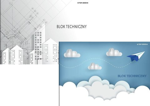 Blok rysunkowy Top 2000 Basic A4 biały 140g 10k (400184493) Blok rysunkowy Top 2000 Basic A4 biały 140g 10k (400184493)