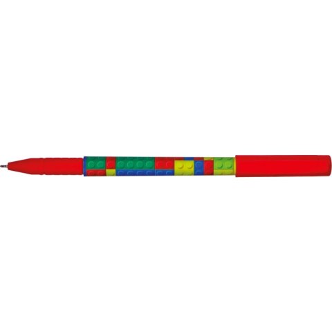 Długopis olejowy Vinson Fashion A16 KLOCKI niebieski 0,7mm Długopis olejowy Vinson Fashion A16 KLOCKI niebieski 0,7mm