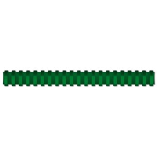 Grzbiety do bindowania Titanum A4 zielony plastik śr. 32mm