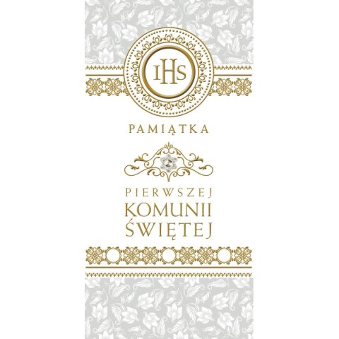 Kartka składana Pol-mak komunia dl DL (DLUX_KOM)
