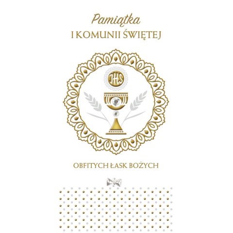 Kartka składana Pol-mak komunia dl DL (DLUX_KOM)
