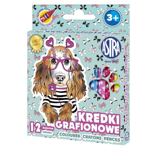Kredki świecowe Astrakids grafionowe 12 kol. (316121010) Kredki świecowe Astrakids grafionowe 12 kol. (316121010)