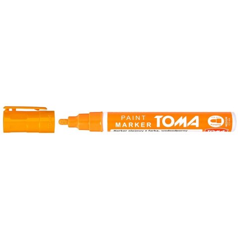 Marker olejowy Toma, pomarańczowy 2,5mm okrągła końcówka (TO-440 5 2) Marker olejowy Toma, pomarańczowy 2,5mm okrągła końcówka (TO-440 5 2)