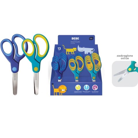 Nożyczki Interdruk BB KIDS 13cm (INO13BBK) Nożyczki Interdruk BB KIDS 13cm (INO13BBK)
